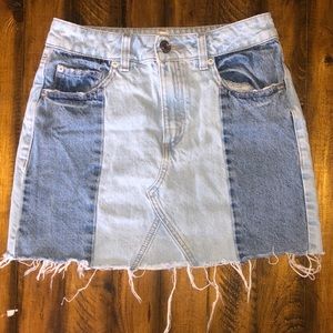 Garage Denim Skirt